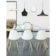 Dainolite - Helsinki 1 Light 14 Inch Pendant - Lights Canada
