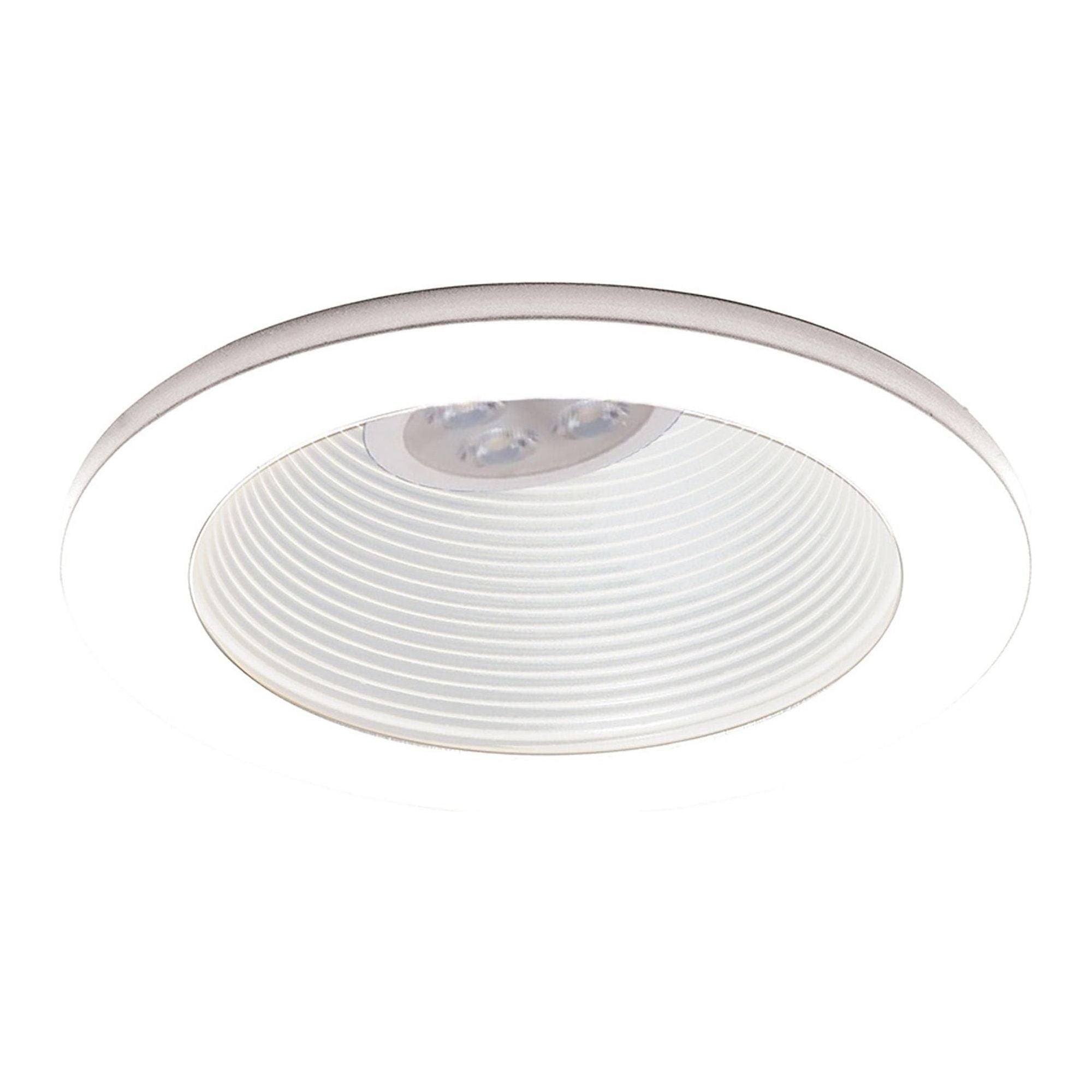 WAC Lighting - 4" Adjustable Step Baffle Trim with LED Bulb - Lights Canada