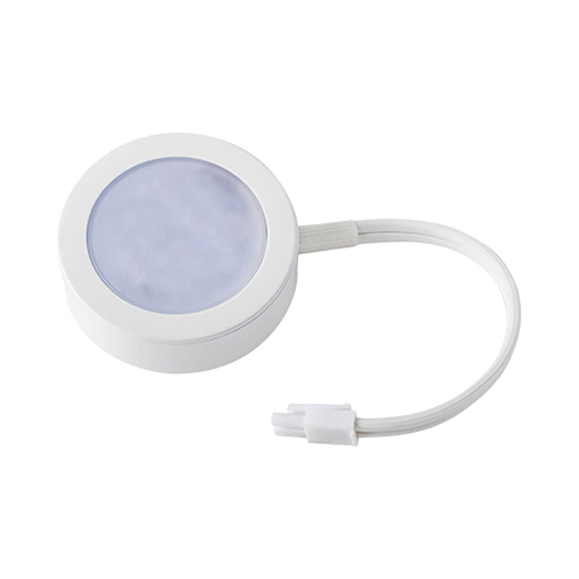 WAC Lighting - Single LED Puck Light with Single 6" Lead Wire 3-CCT - Lights Canada