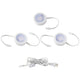 WAC Lighting - Three LED Puck Lights with 2-Double and 1-Single 6" Lead Wire and 6ft Power Cord with Roll Switch 3-CCT - Lights Canada