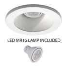 WAC Lighting - 4" Round Step Baffle with LED Bulb - Lights Canada