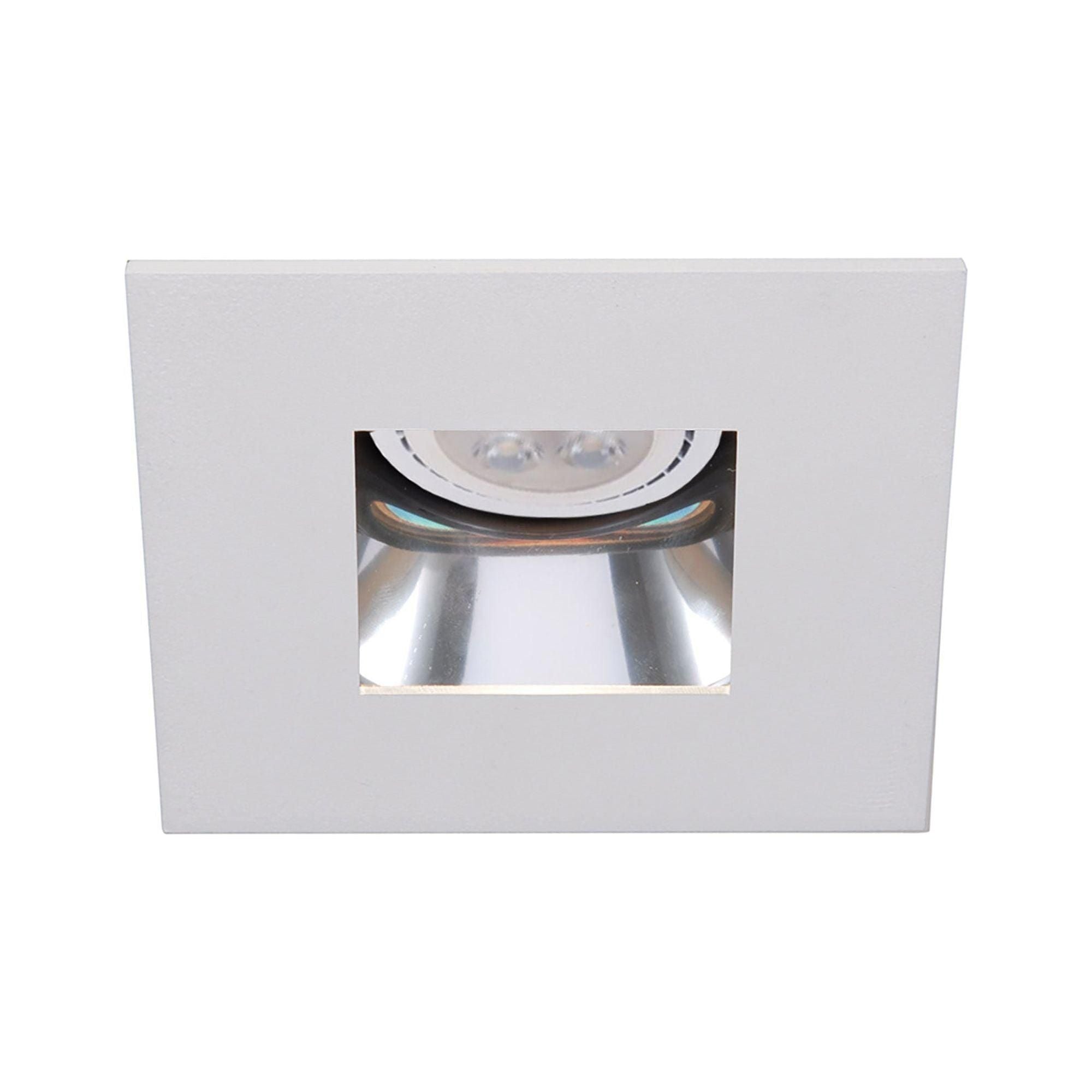 WAC Lighting - 4" Square Adjustable Open Reflector Trim with LED Bulb - Lights Canada
