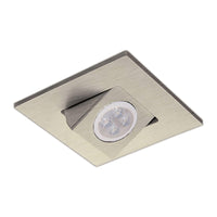 4" Square Adjustable Trim with LED Bulb