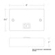 WAC Lighting - Hardwired Box with On/Off Switch for Line Voltage Puck Light - Lights Canada