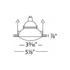 WAC Lighting - 4" Round Shower Trim with LED Bulb - Lights Canada