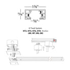 WAC Lighting - H Track 2FT Single Circuit 120V - Lights Canada