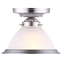 Halophane Semi Flush Mount