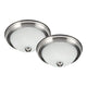 Canarm - Fmount Flush Mount Twin Pack - Lights Canada