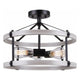Canarm - Canarm Joelle Semi Flush Mount - Lights Canada
