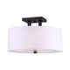 Canarm - River Semi Flush Mount - Lights Canada