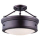 Canarm - Boku Semi Flush Mount - Lights Canada