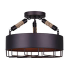 Canarm - Portsmouth Semi Flush Mount - Lights Canada