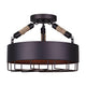 Canarm - Portsmouth Semi Flush Mount - Lights Canada