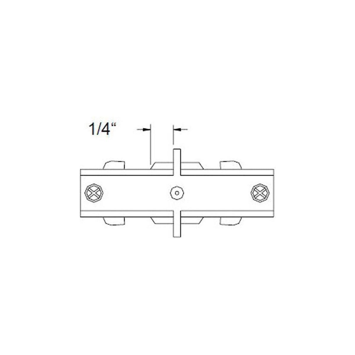 WAC Lighting - H Track Dead End "I" Connector - Lights Canada