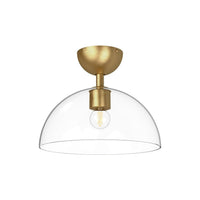 Alora Mood Jude 12 Inch Semi Flush Mount