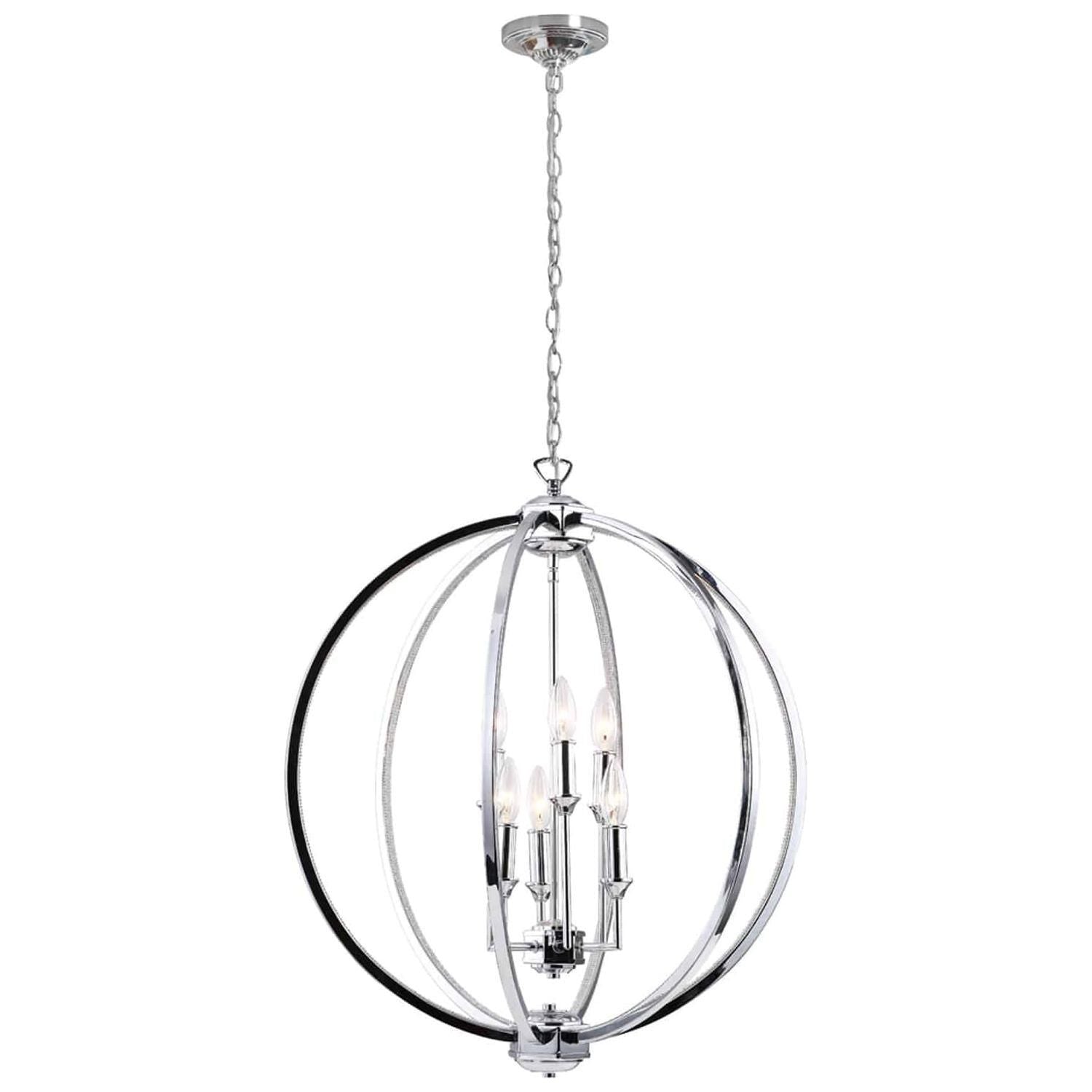 Dainolite - Karland 6 Light Chandelier - Lights Canada