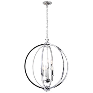 Dainolite - Karland 6 Light Chandelier - Lights Canada