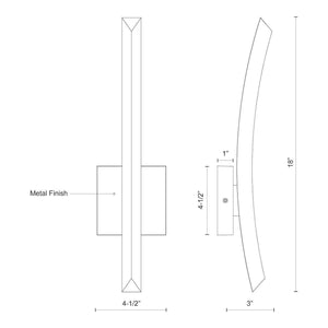 Kuzco - Kattari LED Exterior Wall - Lights Canada