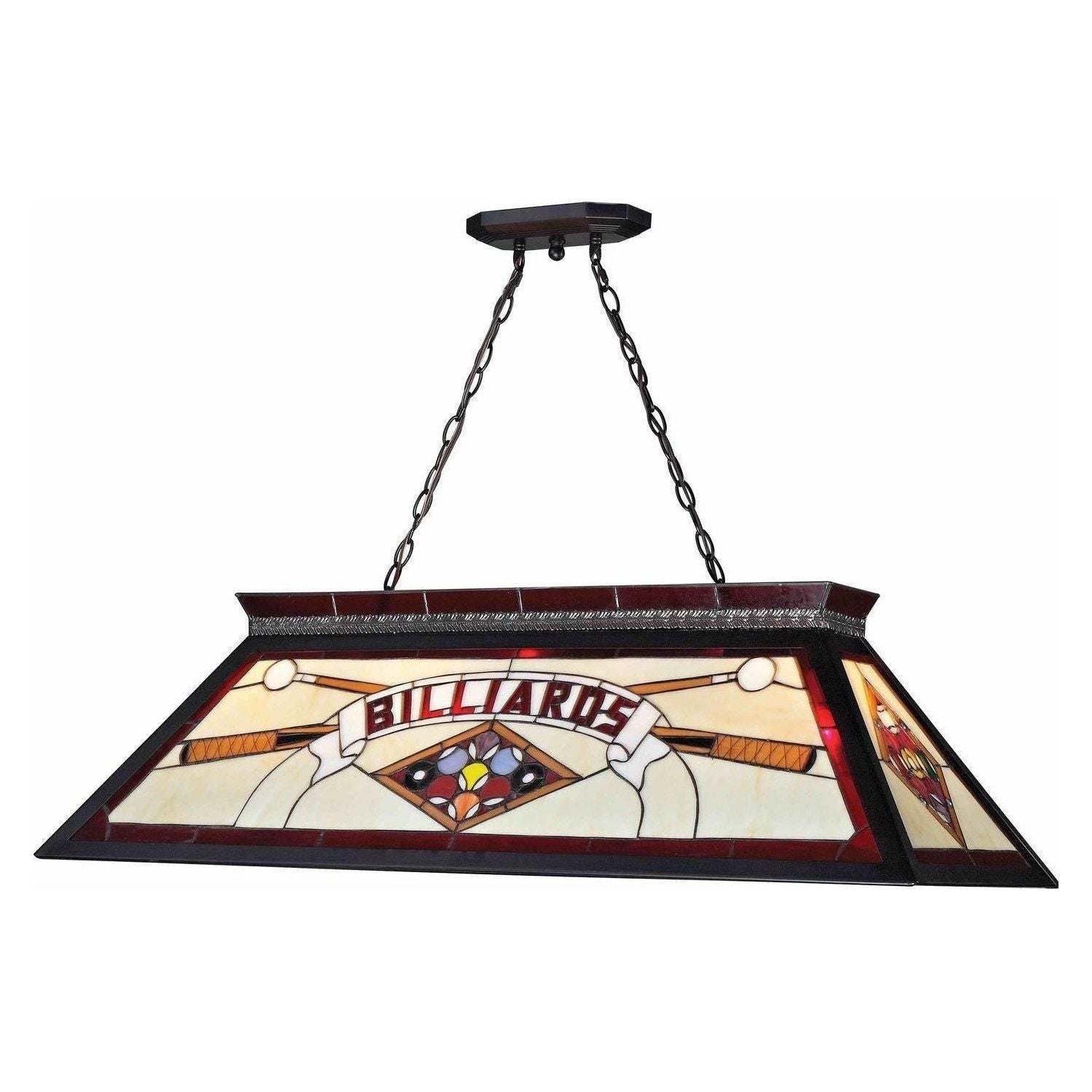 Z-Lite - Tiffany Billiard Linear Suspension - Lights Canada