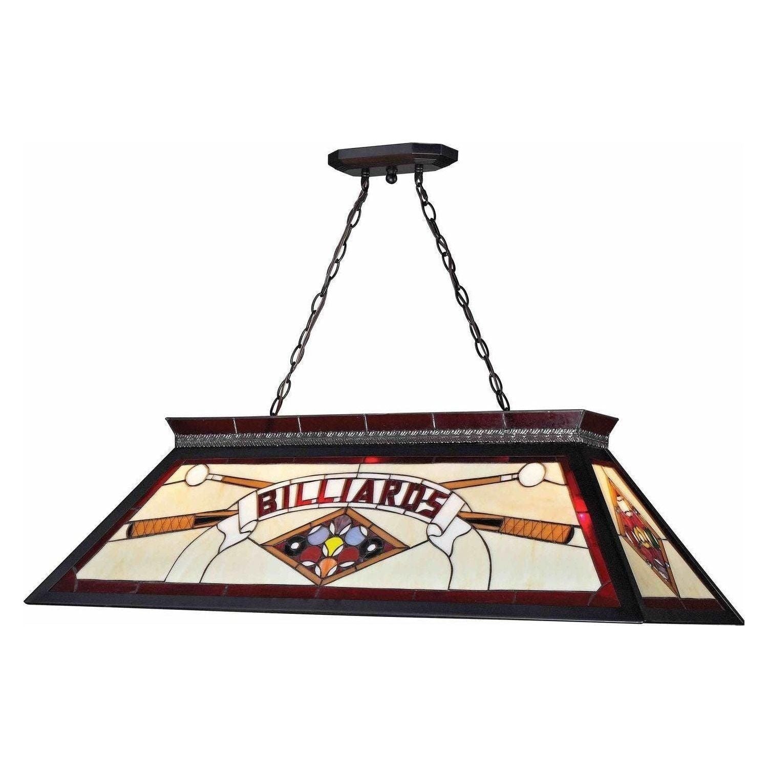 Z-Lite - Tiffany Billiard Linear Suspension - Lights Canada