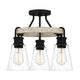 Quoizel - Kingsbridge Semi Flush Mount - Lights Canada