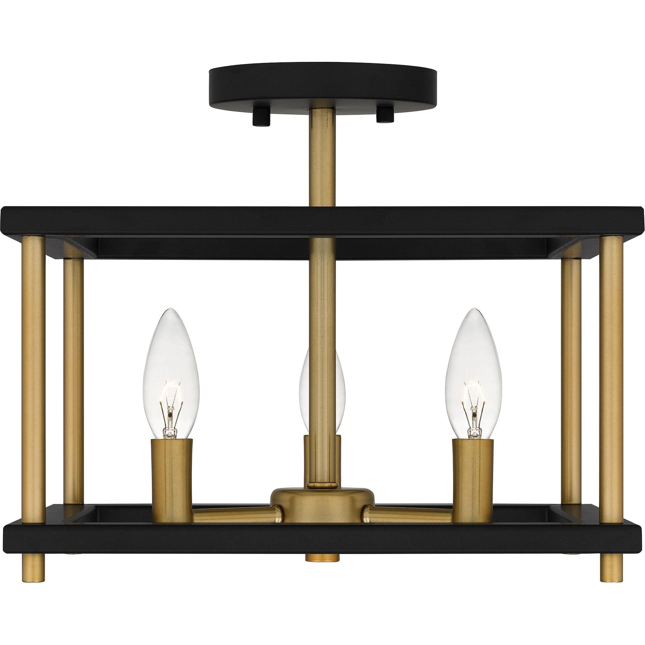 Quoizel - Kynwyd Semi Flush Mount - Lights Canada
