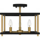 Quoizel - Kynwyd Semi Flush Mount - Lights Canada