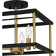Quoizel - Kynwyd Semi Flush Mount - Lights Canada