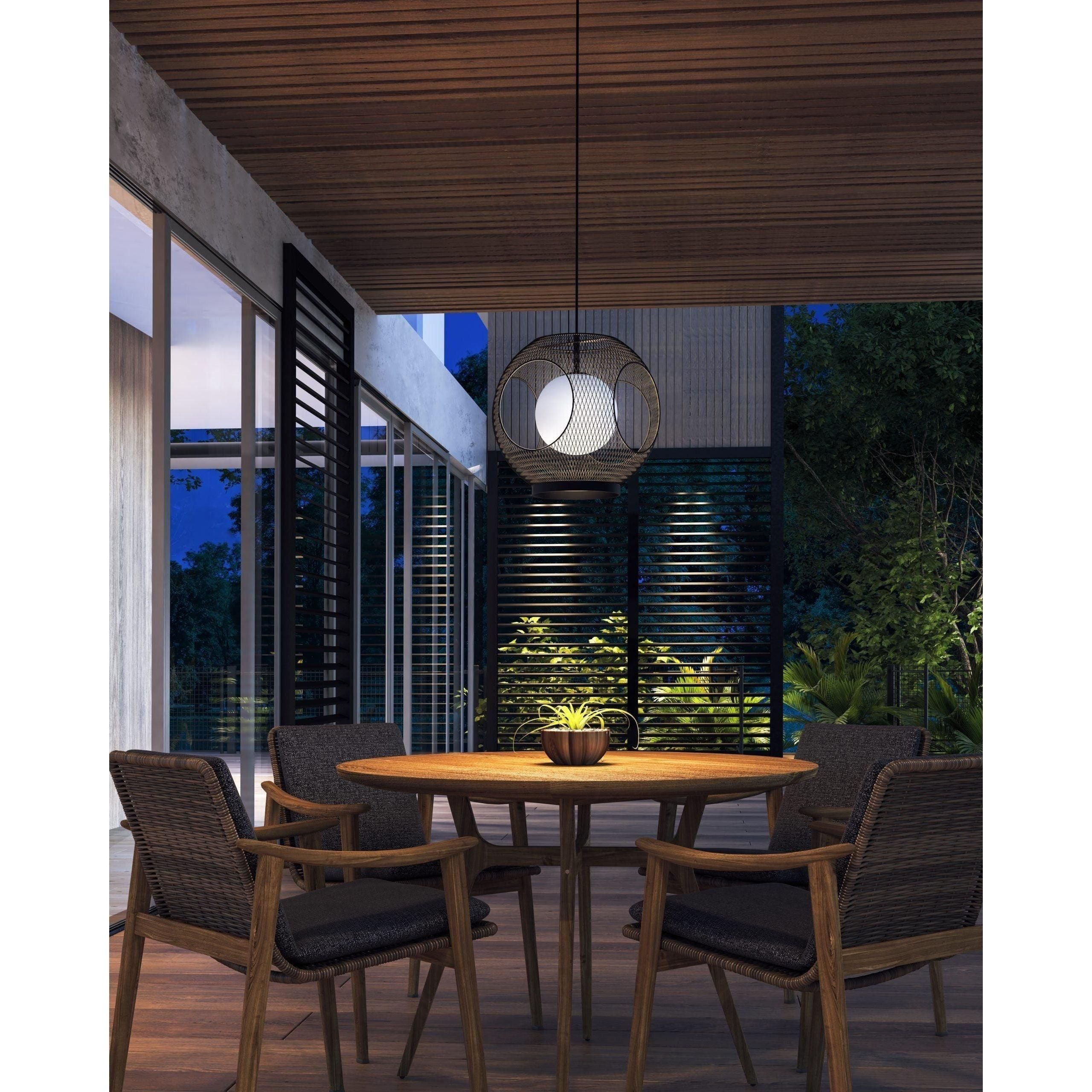 Kuzco - Kona 13" Exterior Pendant - Lights Canada