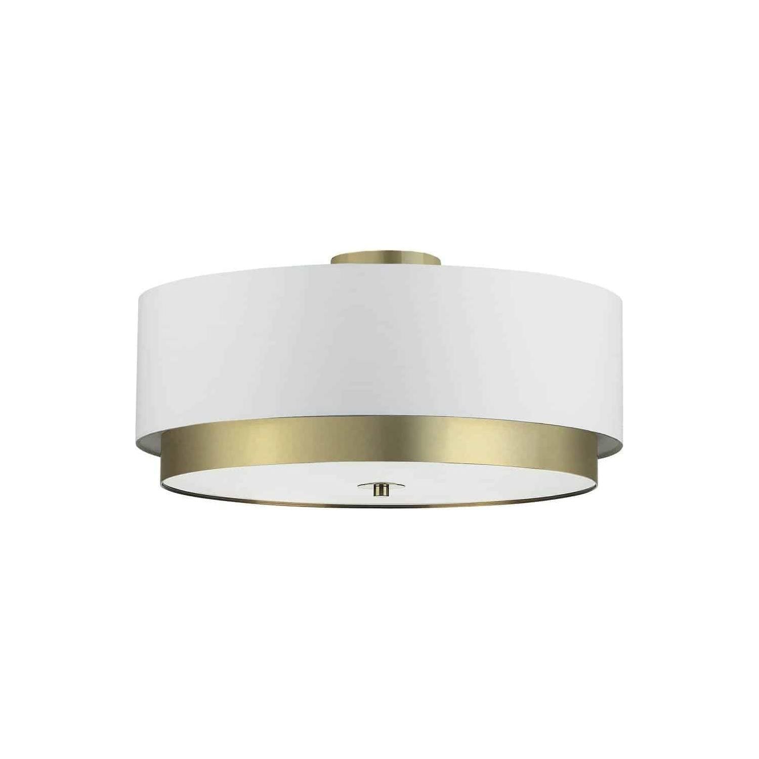 Dainolite - Larkin 4 Light 20 Inch Flush Mount - Lights Canada