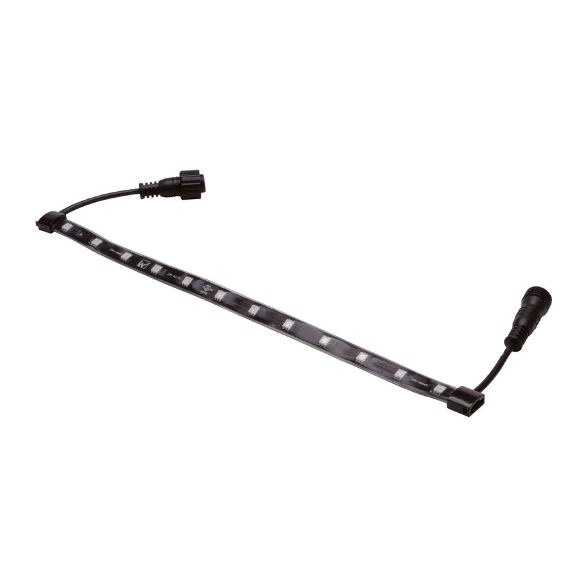 WAC Lighting - LED 24V Outdoor and IP68 Submersible RGB Color Changing Strip Light 1ft Length - Lights Canada