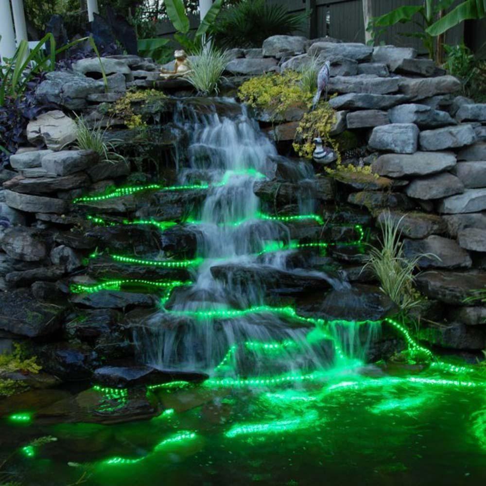 WAC Lighting - LED 24V Outdoor and IP68 Submersible RGB Color Changing Strip Light 10ft Length - Lights Canada