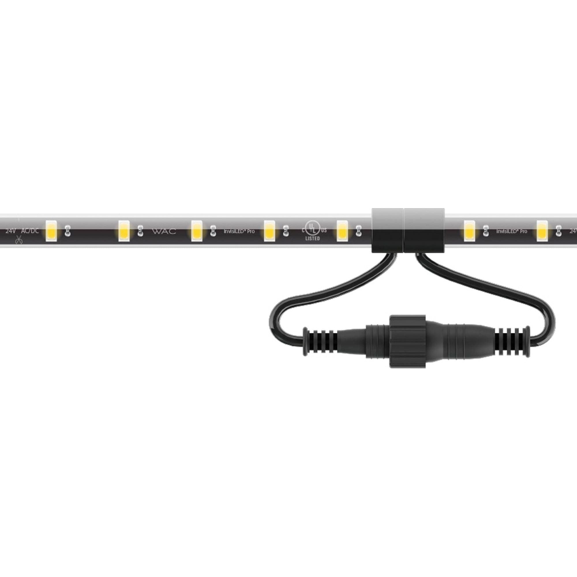 WAC Lighting - LED 24V PRO Outdoor IP68 Submersible Strip Light 1ft Length - Lights Canada