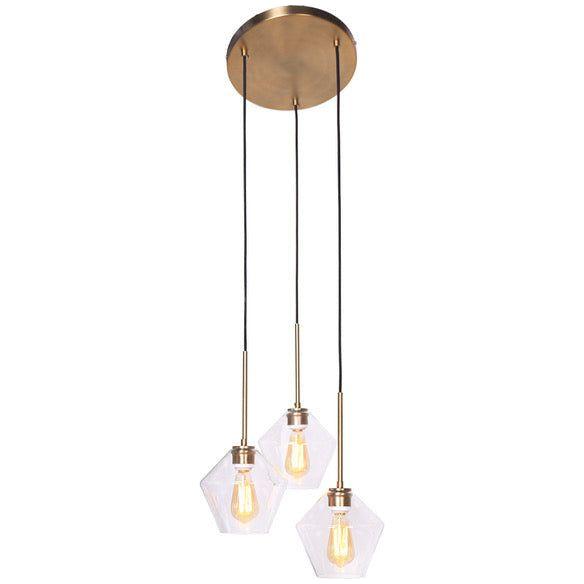 Rayne 7" 3-Light Pendant