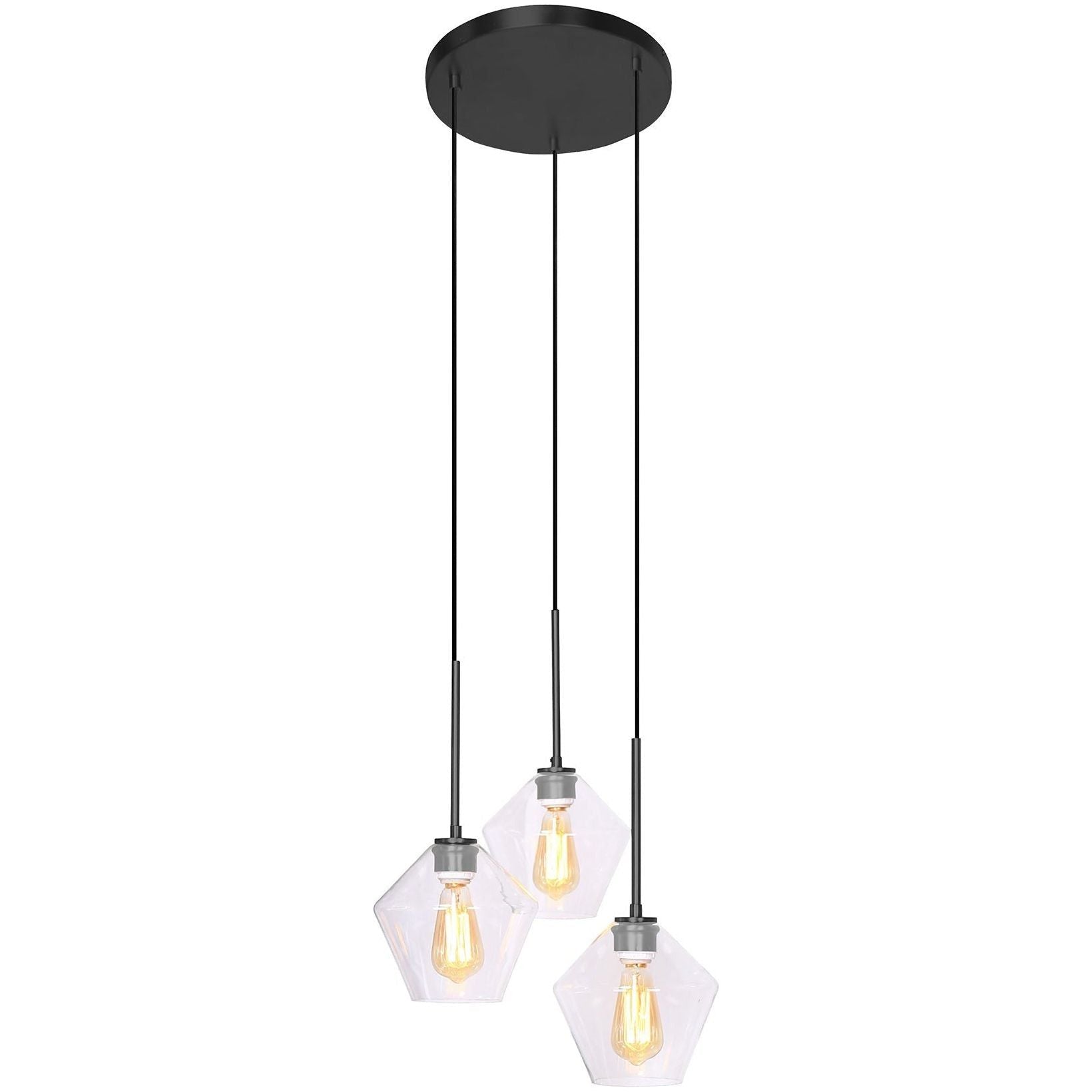 Rayne 7" 3-Light Pendant