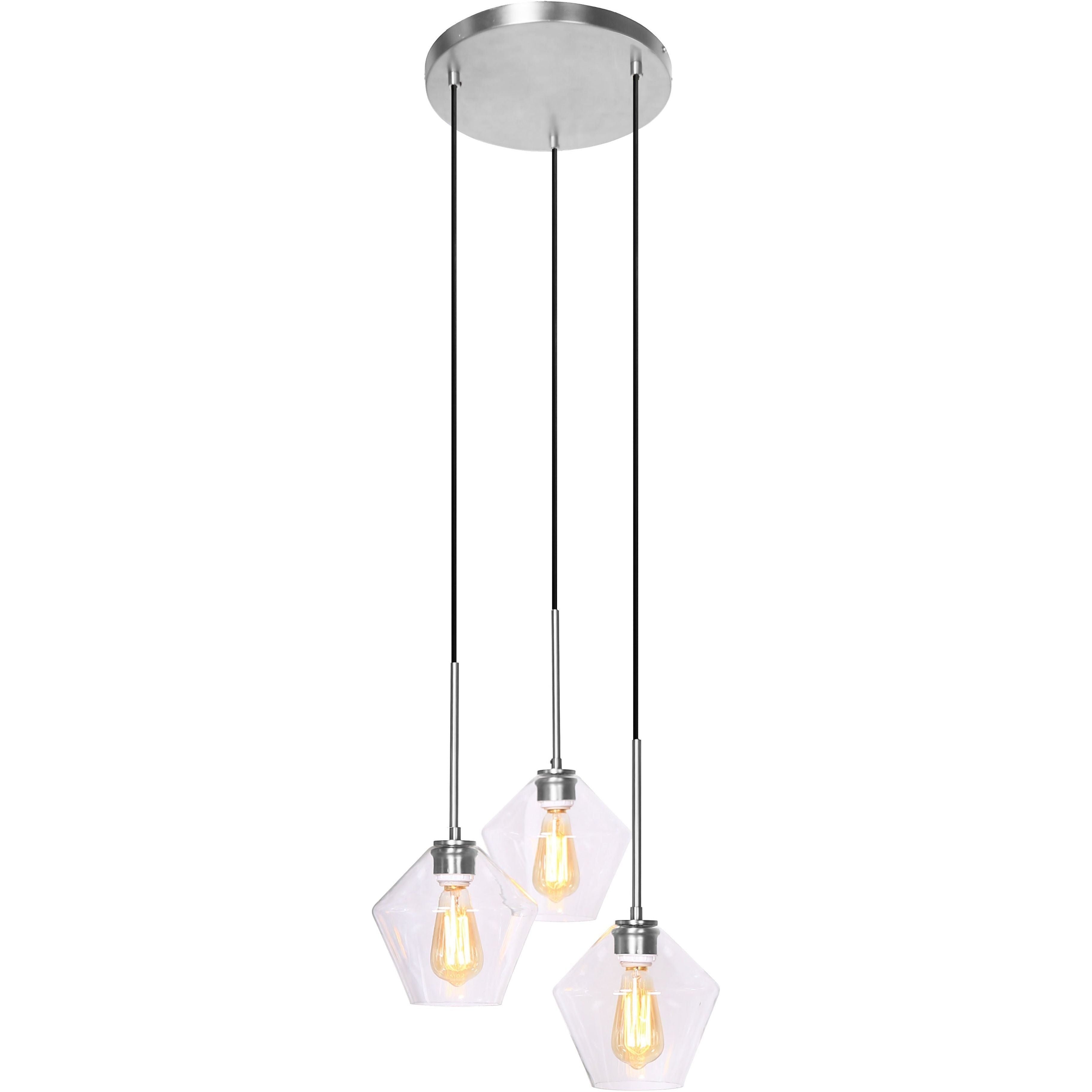 Rayne 7" 3-Light Pendant