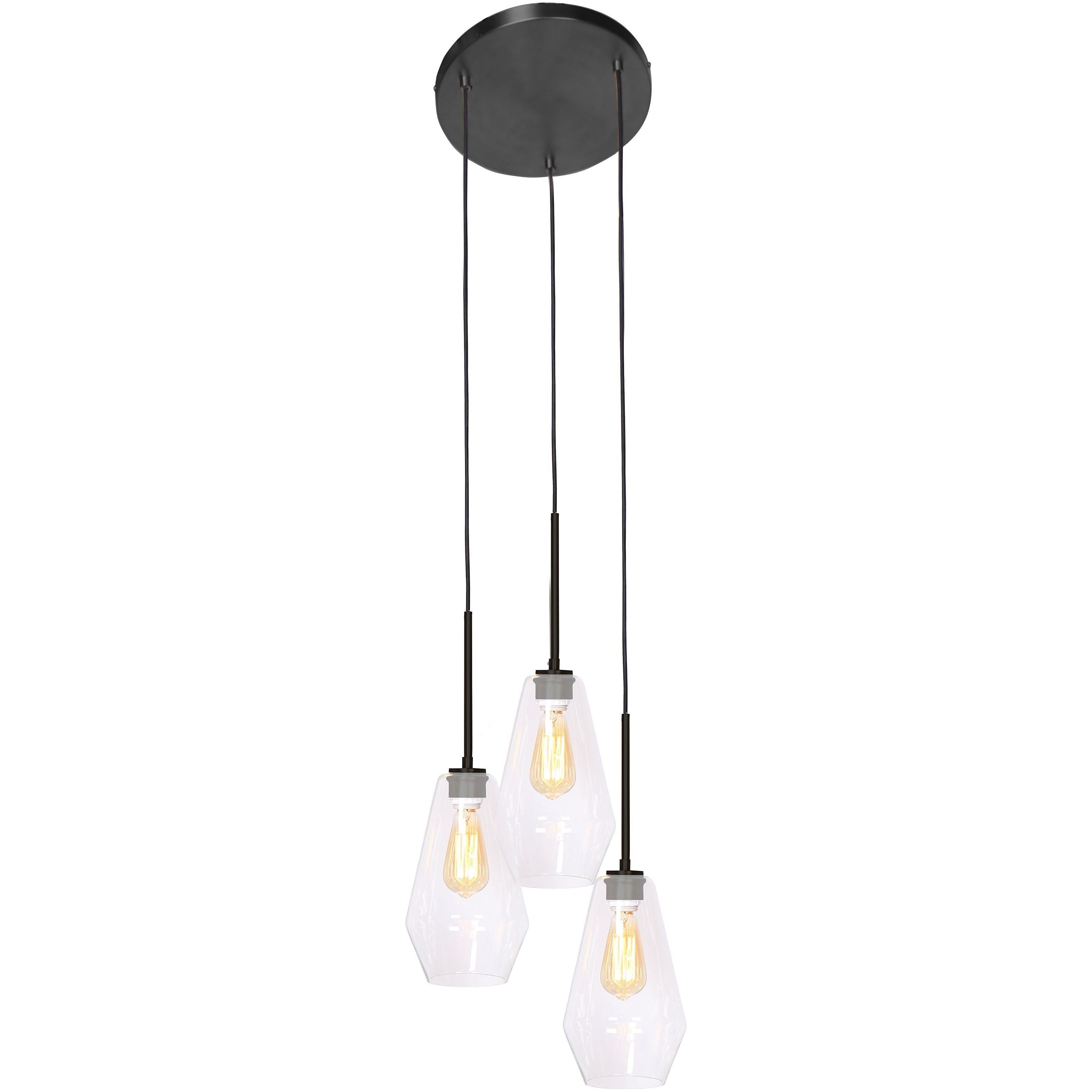 Rayne 6" 3-Light Pendant