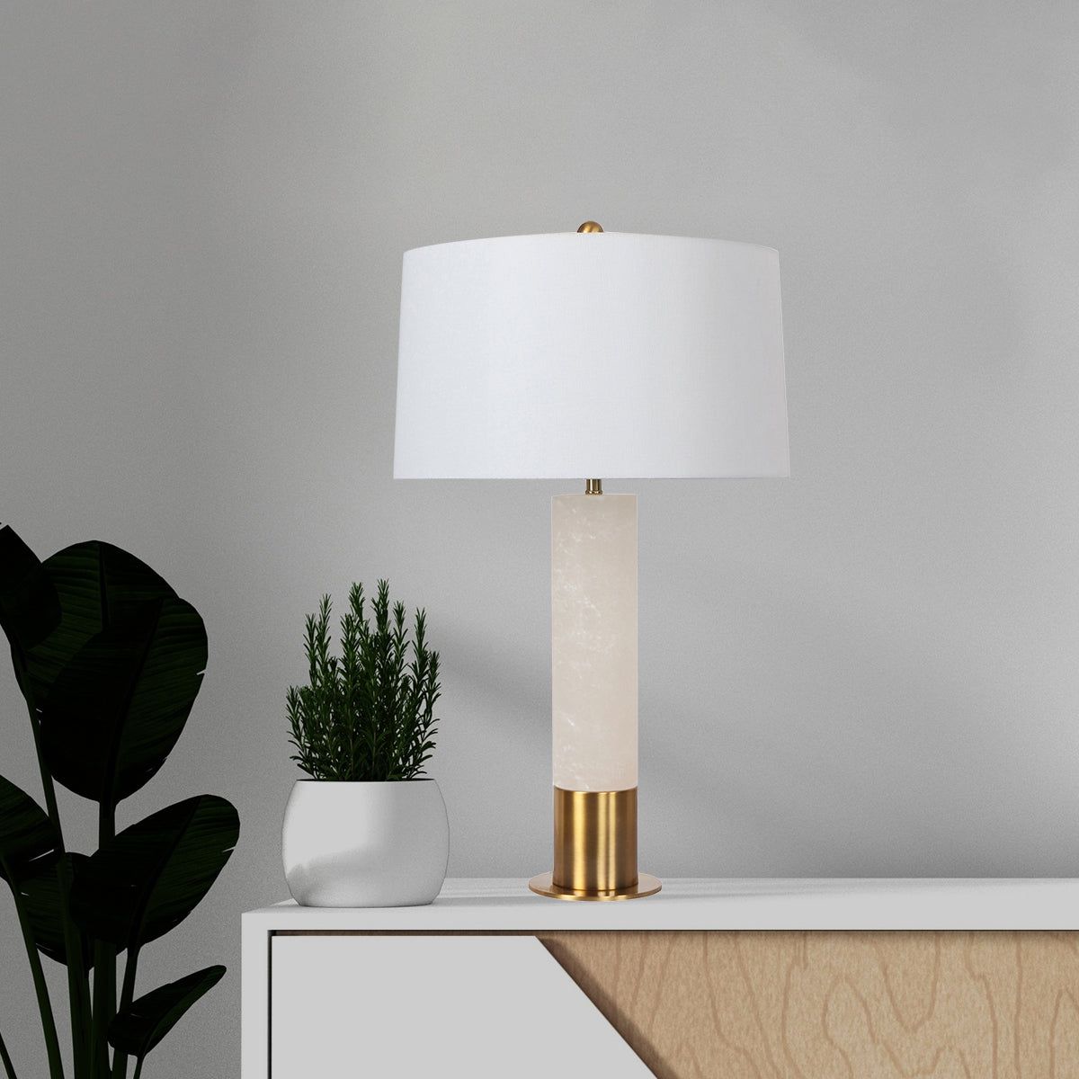 Kasnia 26" Column Table Lamp