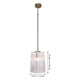 Encore Adjustable Square Pendant