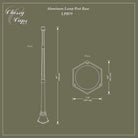 Classy Caps - Lamp Post Base - Lights Canada