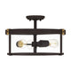 Quoizel - Lisbon Semi Flush Mount - Lights Canada