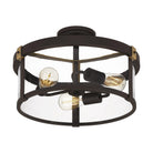 Quoizel - Lisbon Semi Flush Mount - Lights Canada