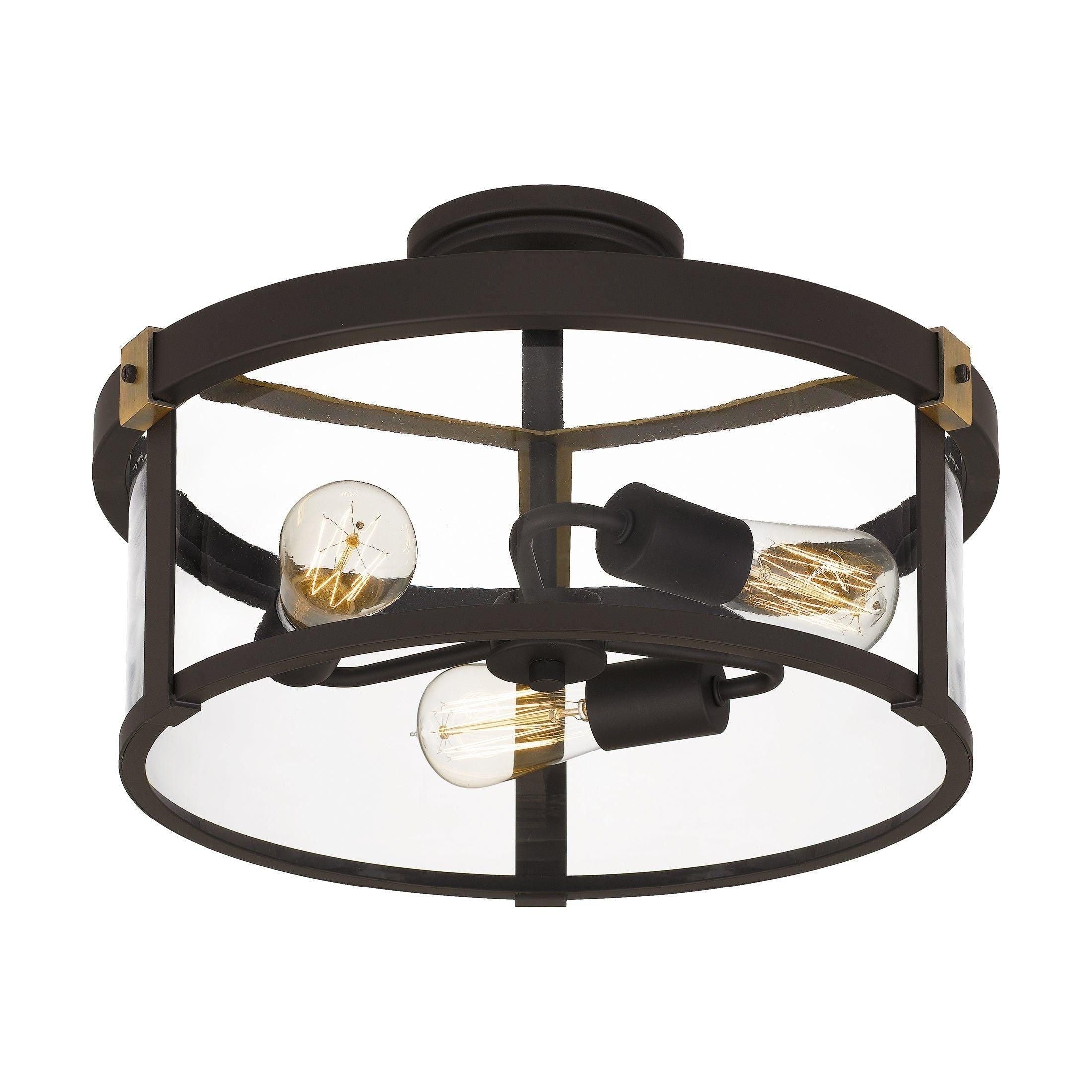 Quoizel - Lisbon Semi Flush Mount - Lights Canada
