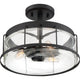Quoizel - Ludlow Semi Flush Mount - Lights Canada