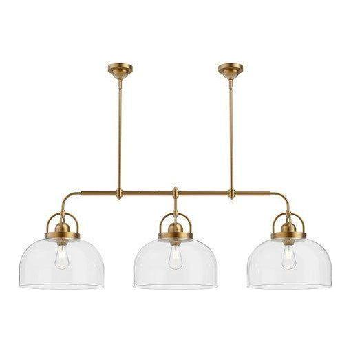 Alora Mood - Lancaster 3-Light 55" Linear Pendant - Lights Canada