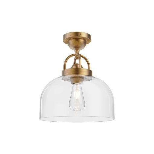 Alora Mood - Lancaster 12" Semi Flush Mount - Lights Canada