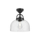 Alora Mood - Lancaster 12" Semi Flush Mount - Lights Canada
