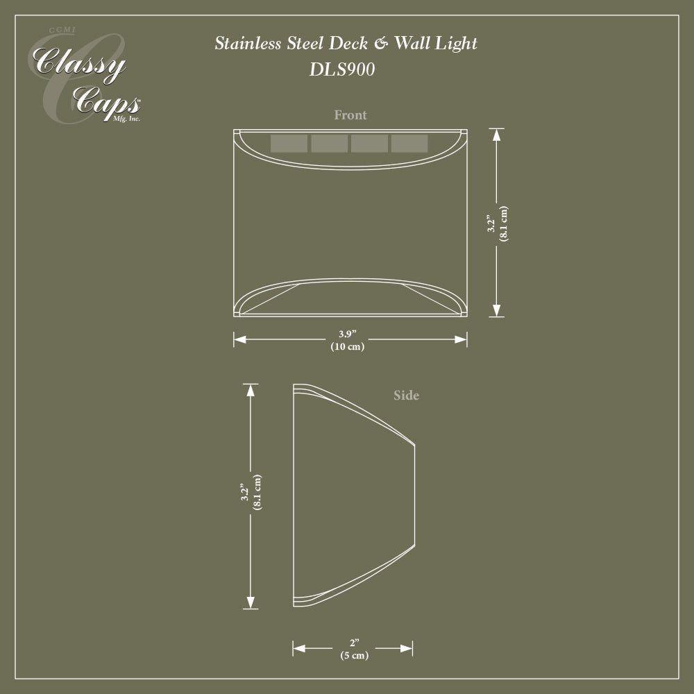 Classy Caps - Deck & Wall Light - Lights Canada