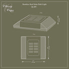 Classy Caps - Solar Path Light - Lights Canada