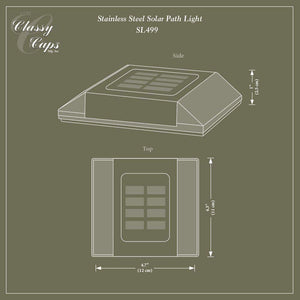 Classy Caps - Solar Path Light - Lights Canada